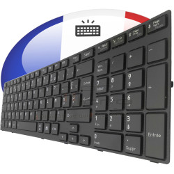 CLAVIER TOSHIBA SATELLITE - NSK-TQ0BC 9Z.N4YBC.00F ORIGINAL FRANCAIS AZERTY