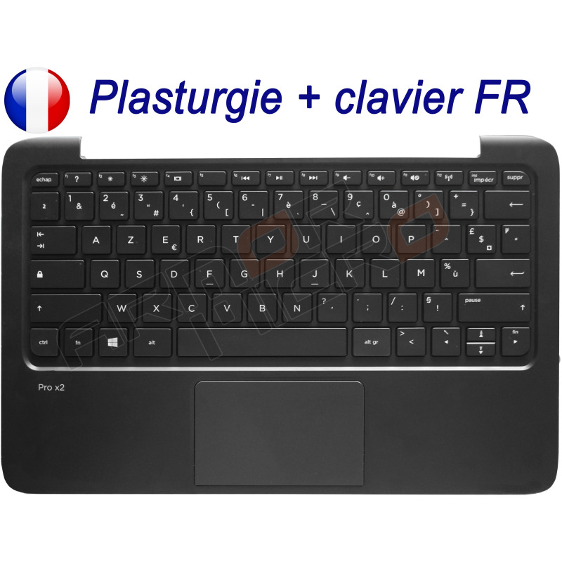 Clavier Topcase HP Pro x2 410 G1 Original Français Azerty Clavier Topcase HP Pro x2 410 G1 Original Français Azerty