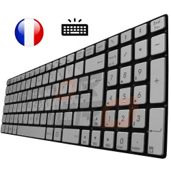 CLAVIER ASUS - 9Z.N8BBU.GOF - RÉTRO-ÉCLAIRÉ ORIGINAL FRANCAIS AZERTY