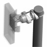 Fixation à rotule pour NanoStation sur mât - NanoBracket