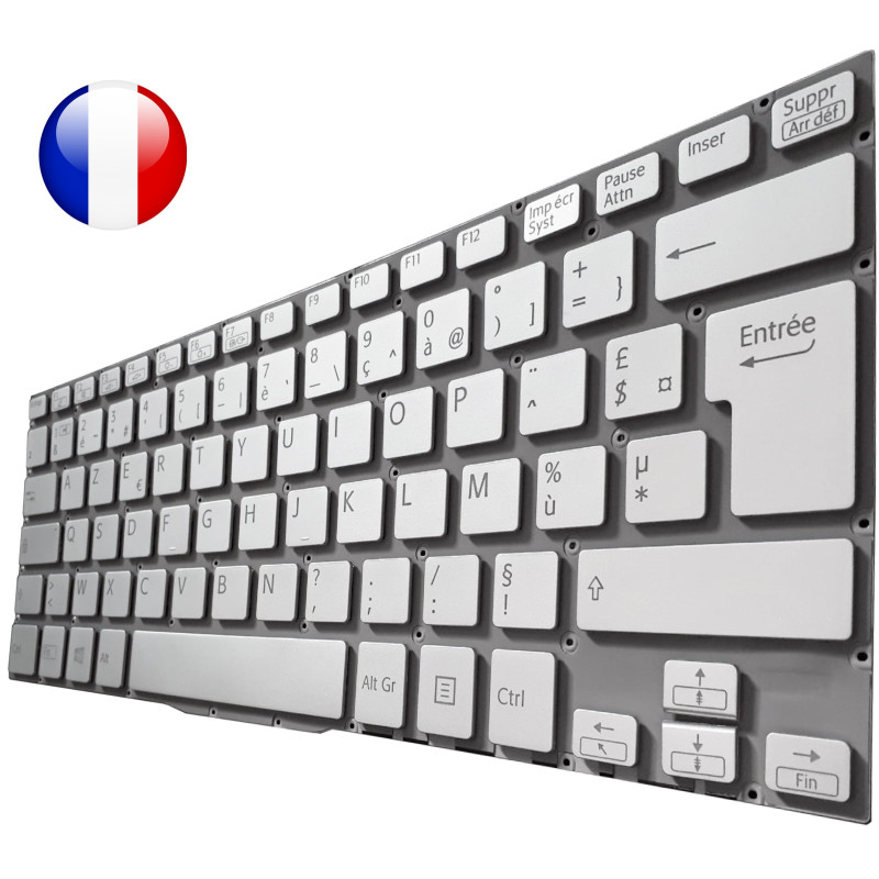 Clavier SONY Vaio SVF13N2D4E SVF13N2D4R SVF13N2F4R SVF13N2G4R Français Azerty