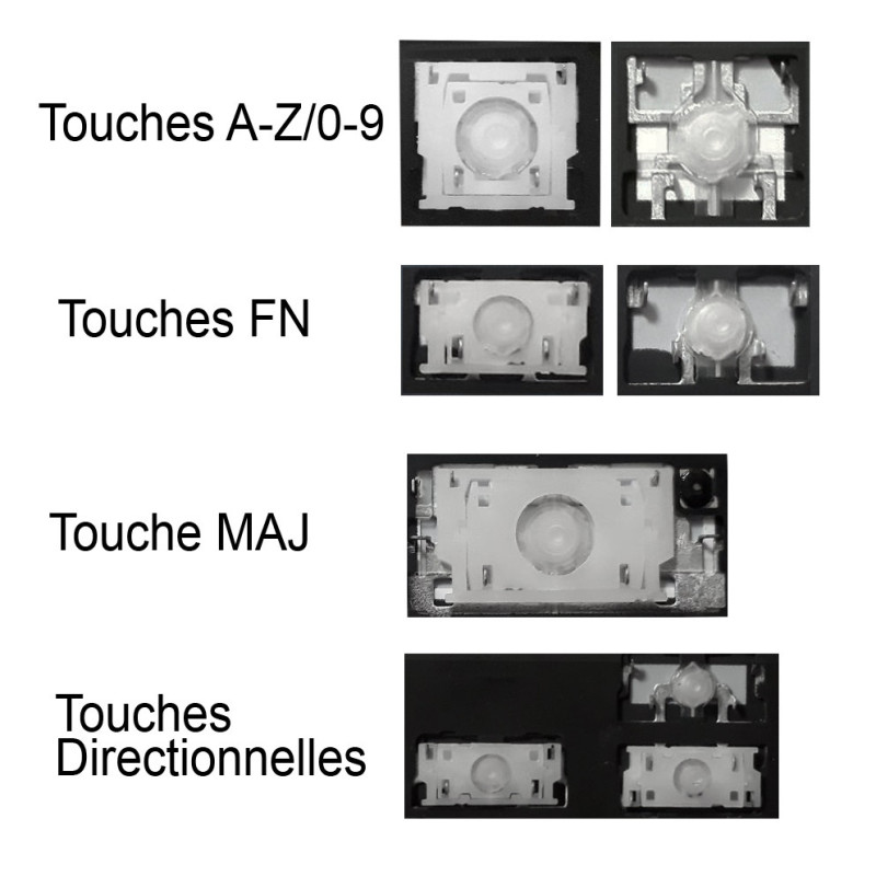 Touche pour Clavier DELL - 0CMH7P 490.08507.0D0F PK131Q02B17 0KN4-0H4FR13 NSK-EC0BW/C/U 0F Touche pour Clavier DELL - 0CMH7P 490.08507.0D0F PK131Q02B17 0KN4-0H4FR13 NSK-EC0BW/C/U 0F