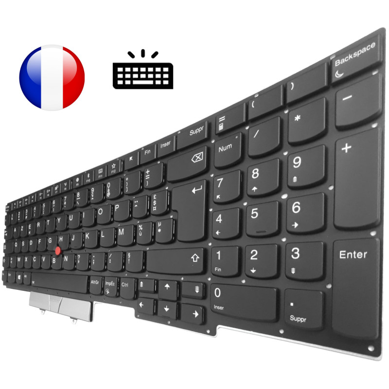 Clavier LENOVO Thinkpad T14 Gen1 20UD 20UE Rétroéclairé Original Français Azerty