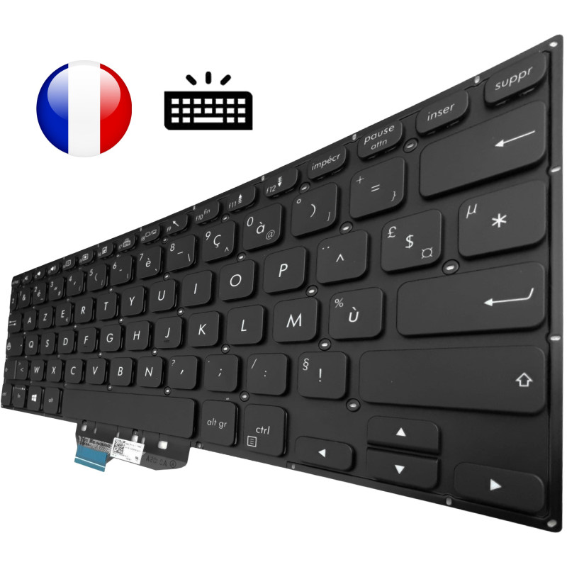 Clavier FR pour ASUS Vivobook Flip TP412F TP412FA TP412U TP412UA - Original Français Azerty Clavier FR pour ASUS Vivobook Flip TP412F TP412FA TP412U TP412UA - Original Français Azerty
