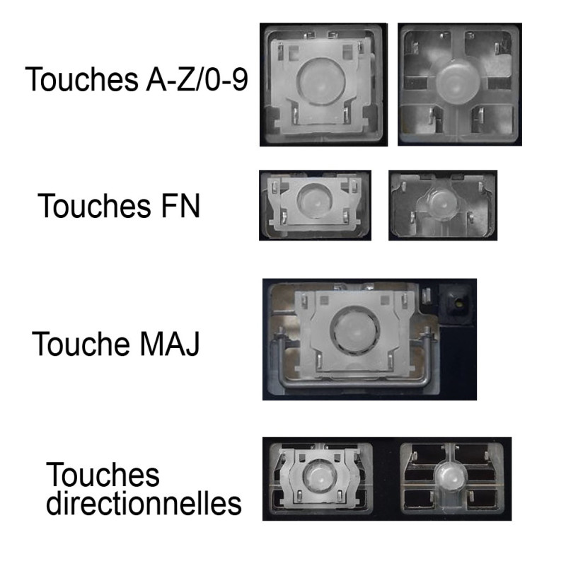 Touche pour Clavier DELL - 0GDXYV PK130WR4A13 SG-61600-2FA SN7224 Touche pour Clavier DELL - 0GDXYV PK130WR4A13 SG-61600-2FA SN7224