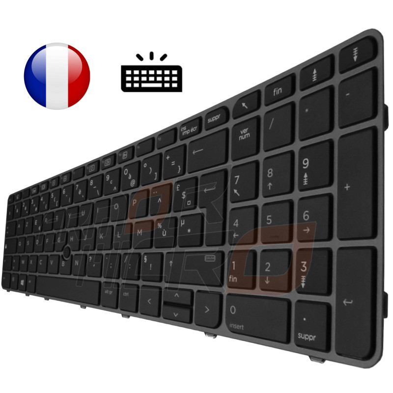 Clavier HP - 102-014N5LHB01 14N5-RF-X09 Français Azerty