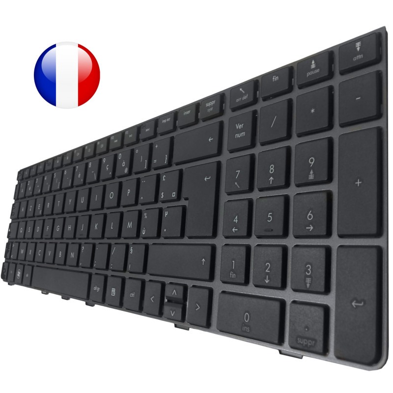 Clavier HP - 638179-051 NSK-CC0SV 9Z.N6MSV.00F 6037B0059605 Français Azerty