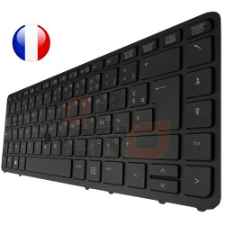 Clavier HP - 736658-051 NSK-CP1UV 9Z.N9JUV.10F 6037B0085705 - Original Français Azerty
