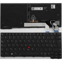 Clavier FR pour LENOVO ThinkPad L14 Gen 3 (type 21C1, 21C2, 21C5, 21C6) Original Français Azerty