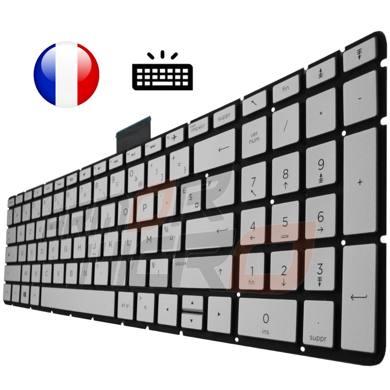 Clavier HP Pavilion 15-cd / 15-cd000 - Blanc Original Français Azerty