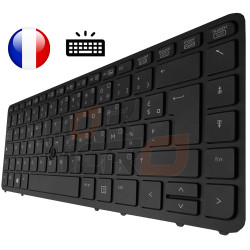 Clavier HP - 731179-051 736654-051 - Rétro-Éclairé Original Français Azerty