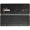 Clavier HP - 731179-051 736654-051 - Rétro-Éclairé Original Français Azerty