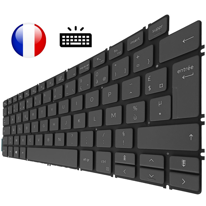 /!\Clavier DELL Vostro 5401 / 5402 / 5490 - Rétro-éclairé - Original Français Azerty /!\Clavier DELL Vostro 5401 / 5402 / 5490 - Rétro-éclairé - Original Français Azerty