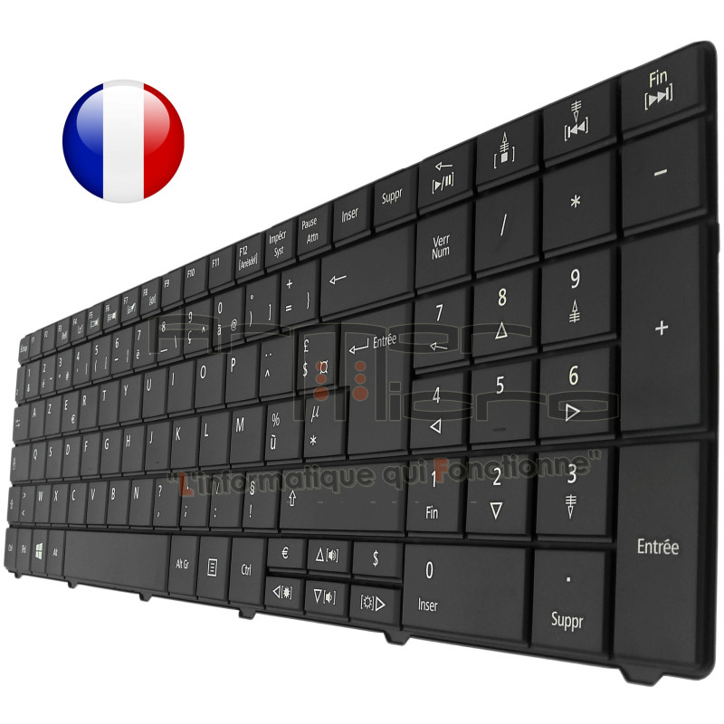 /!\Clavier FR pour ACER Aspire E1-772 E1-772G E17 Français Azerty