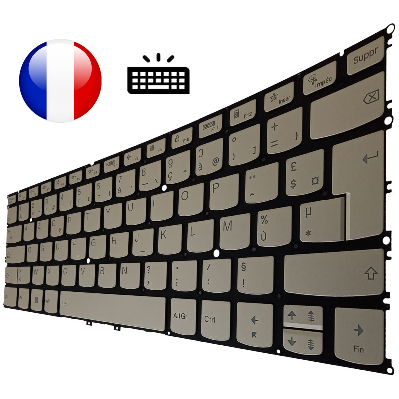 Clavier FR pour LENOVO IdeaPad Yoga 9-14ITL5 Type 82BG - Original Français Azerty Clavier FR pour LENOVO IdeaPad Yoga 9-14ITL5 Type 82BG - Original Français Azerty