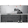 CLAVIER SONY VAIO VPCF13Z8E VPCF13Z8R Cadre Argent ORIGINAL FRANCAIS AZERTY