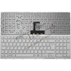 CLAVIER SONY VAIO - 1-487-934-41 148793441 -BLANC ORIGINAL FRANCAIS AZERTY