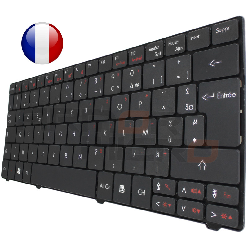 Clavier Packard Bell KB.I110G.009 KBI110G009 Original Français AZERTY