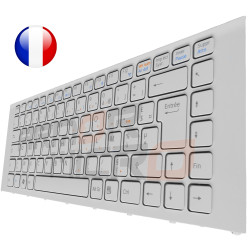 Clavier SONY Vaio VPCEA4M1R/WI VPCEA4S1E/B - Blanc Original Français Azerty
