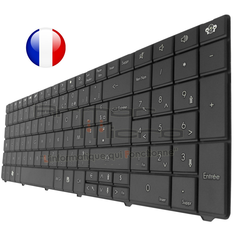 /!\Clavier Packard Bell EasyNote - NKI171704U NK.I1717.04U Original Français Azerty /!\Clavier Packard Bell EasyNote - NKI171704U NK.I1717.04U Original Français Azerty