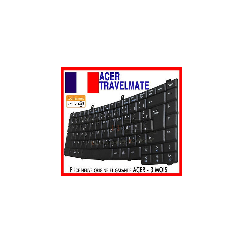 CLAVIER ACER TRAVELMATE - KB.TNT07.030 KBTNT07030 ORIGINAL FRANCAIS AZERTY