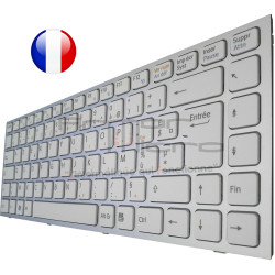 /!\Clavier SONY Vaio VPCS13X9R/B VPCS13Z9R/B - Blanc Original Français Azerty