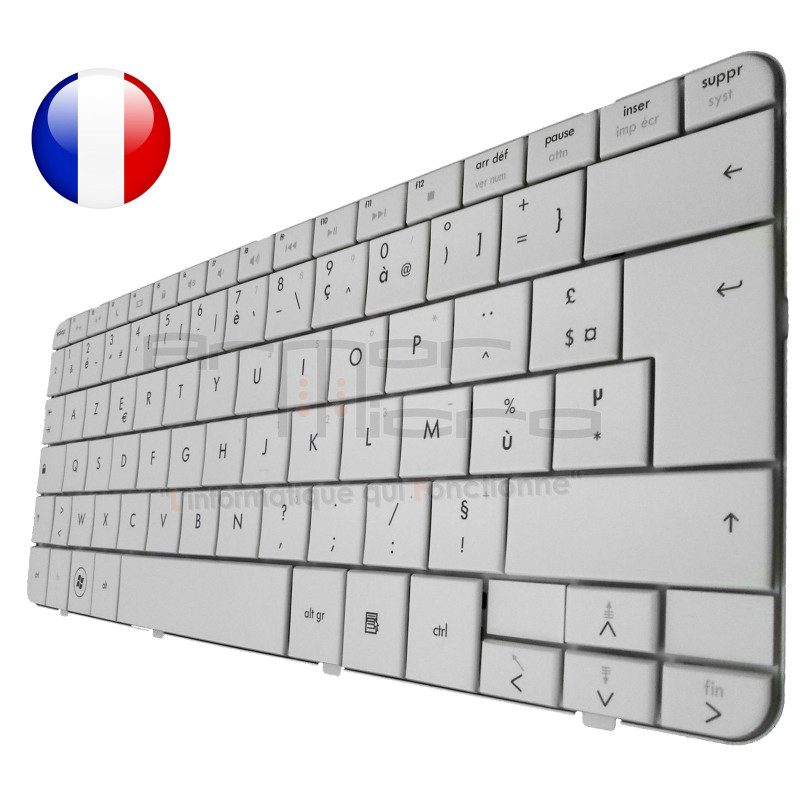 CLAVIER HP Pavilion dv2 - MP-08C96F06E45 ORIGINAL FRANCAIS AZERTY