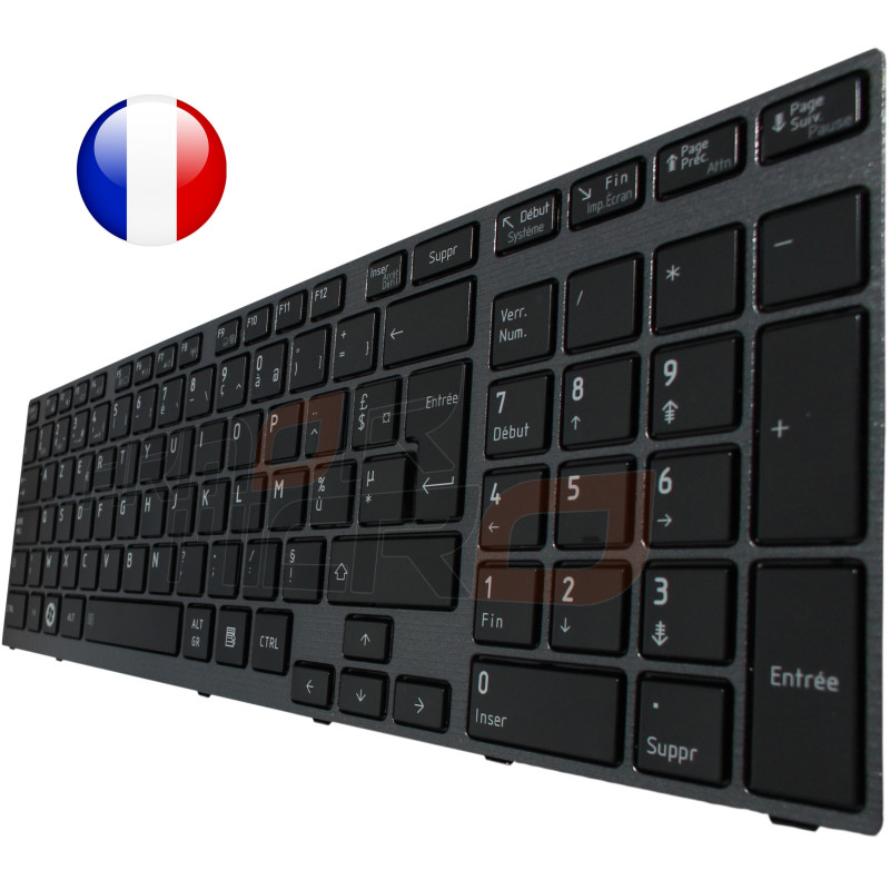 CLAVIER Toshiba Satellite P770-11X P770-11Z ORIGINAL FRANCAIS AZERTY