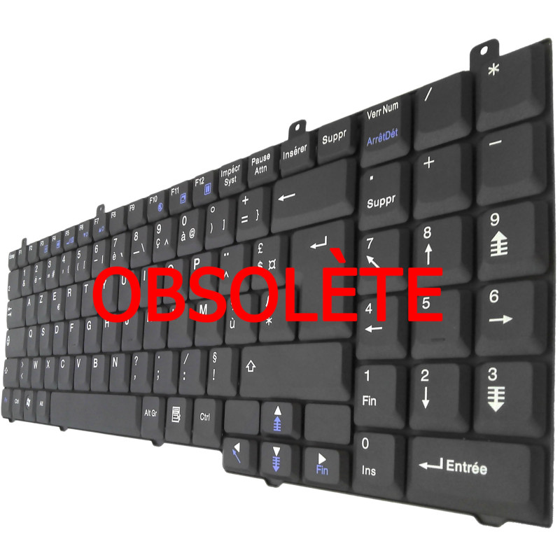 /!\Clavier Packard Bell EasyNote - V061605AK1 FR V00 Original Français Azerty