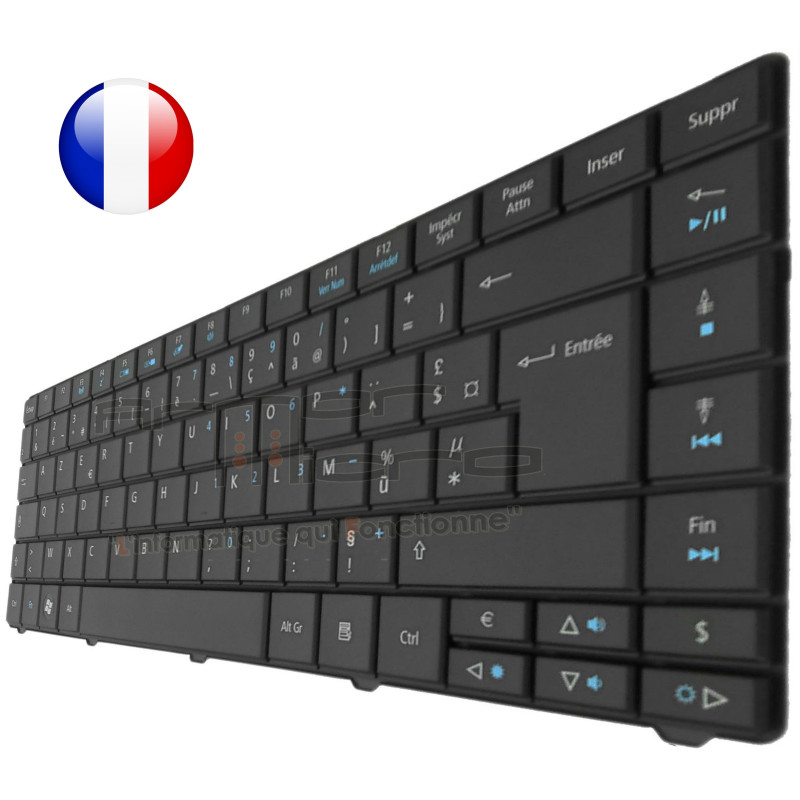 /!\Clavier ACER TravelMate - AEZQ3F00010 Model ZQ3 Original Français Azerty