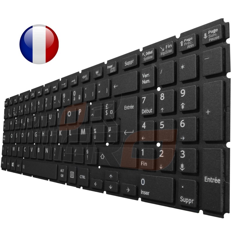 /!\Clavier TOSHIBA Satellite S50-B-151 S50-B-164 S50-B-169 Noir Original Français Azerty /!\Clavier TOSHIBA Satellite S50-B-151 S50-B-164 S50-B-169 Noir Original Français Azerty