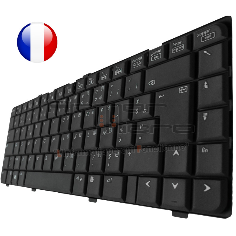 Clavier HP Pavilion - 441426-051 AEAT1F00120 - Argent Français Azerty
