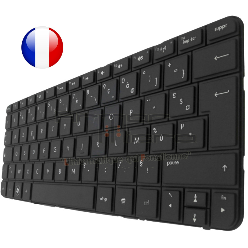 /!\Clavier HP Mini AENM7F00110 AENM7F00210 Model NM7 Original Français Azerty /!\Clavier HP Mini AENM7F00110 AENM7F00210 Model NM7 Original Français Azerty