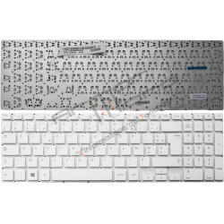 /!\Clavier Samsung ATIV Book 4 NP450R5E-K01FR - Blanc Original Français Azerty