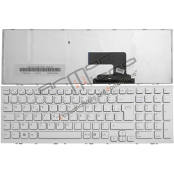 CLAVIER SONY VAIO VPCEH2H1E/B VPCEH2H1E/L - BLANC ORIGINAL FRANCAIS AZERTY