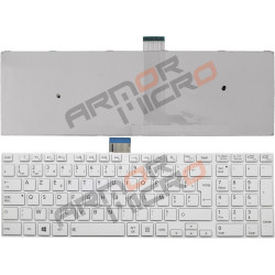 CLAVIER TOSHIBA Satellite C55T-A Series - BLANC ORIGINAL FRANCAIS AZERTY