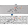 CLAVIER TOSHIBA Satellite C55T-A Series - BLANC ORIGINAL FRANCAIS AZERTY