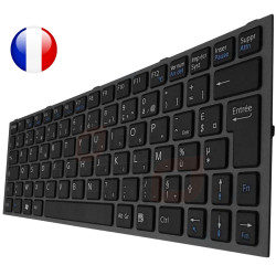 Clavier SONY Vaio VPC-YA VPC-YB - Cadre Noir Original Français Azerty