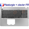 /!\Clavier + Plasturgie Argent ASUS F550LA F550LC F550LB F550LD F550LN Français Azerty