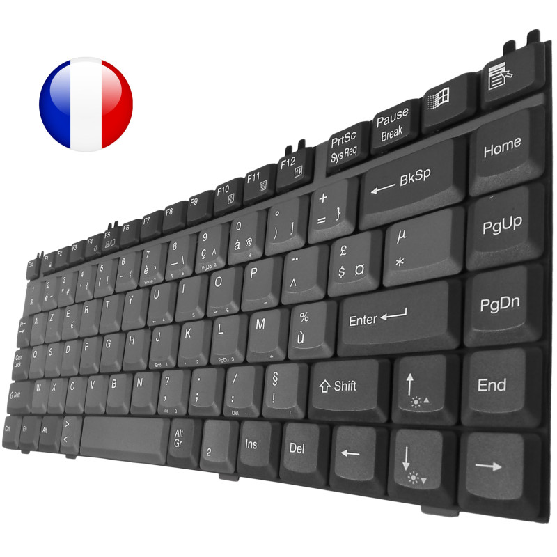 CLAVIER TOSHIBA SATELLITE 1750 ORIGINAL FRANCAIS AZERTY