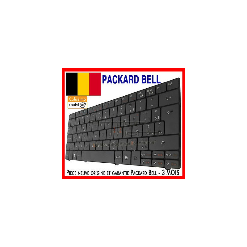 CLAVIER BELGE PACKARD BELL DOT M/A.BE-003 ORIGINAL FRANCAIS AZERTY