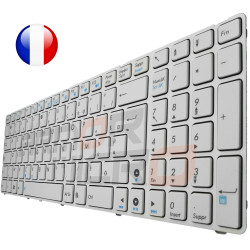 /!\Clavier ASUS - 9J.N2J82.V0F 0KNB0-602AFR00 AEKJ3F01010 - Blanc Français Azerty