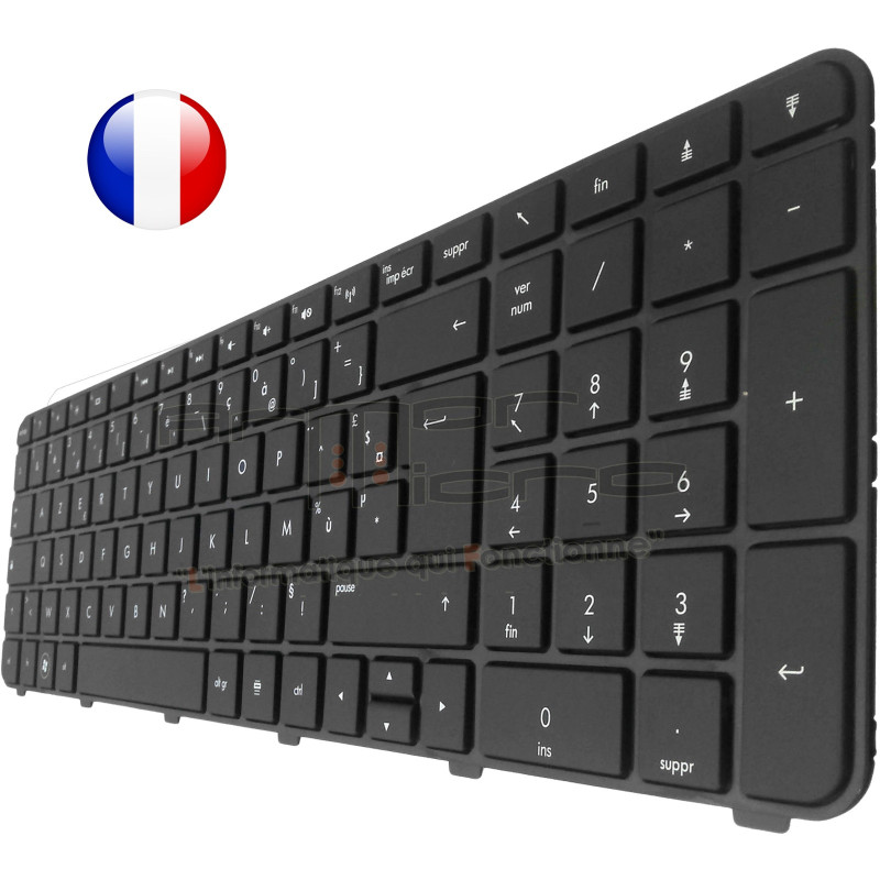 CLAVIER HP PAVILION dv7 - 2B-03907W601 ORIGINAL FRANCAIS AZERTY