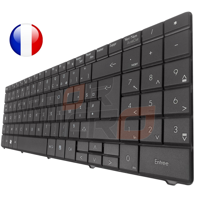 /!\Clavier Packard Bell EasyNote MT85 Noir Original Français Azerty