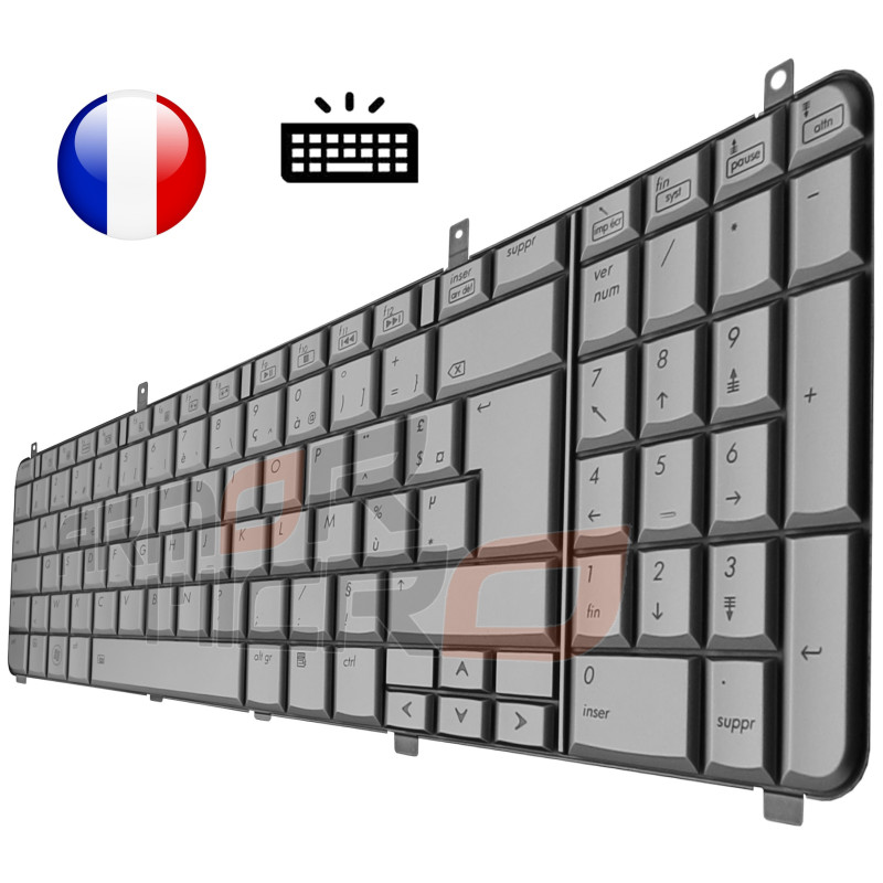 /!\Clavier HP HDX 16 / HDX16 / X16-1000 Original Français Azerty Rétro-Éclairé /!\Clavier HP HDX 16 / HDX16 / X16-1000 Original Français Azerty Rétro-Éclairé