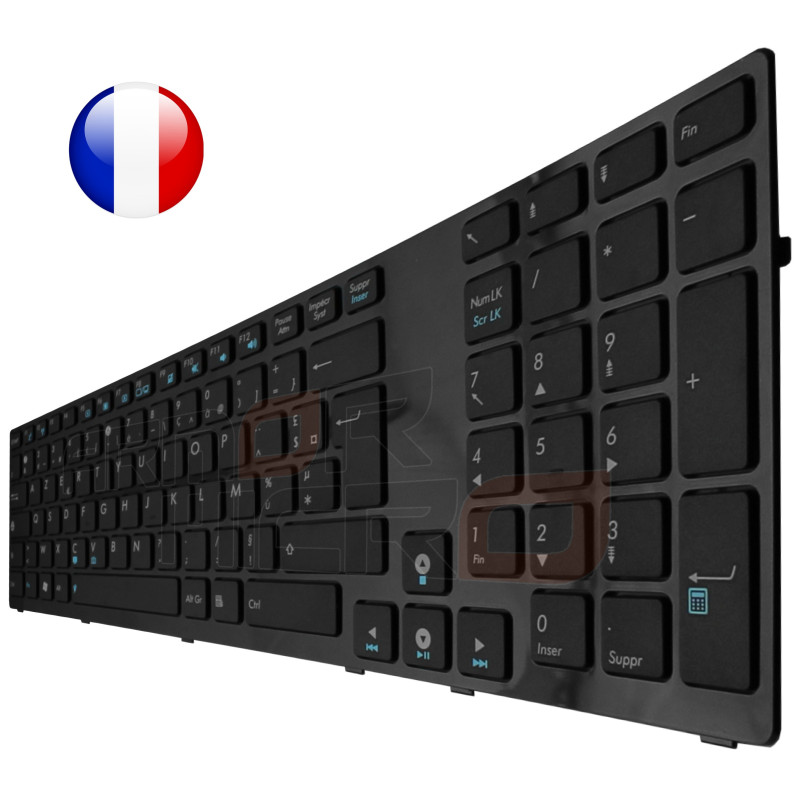 Clavier ASUS N56 N56D N56DP N56DY N56J N56JR Original Français AZERTY