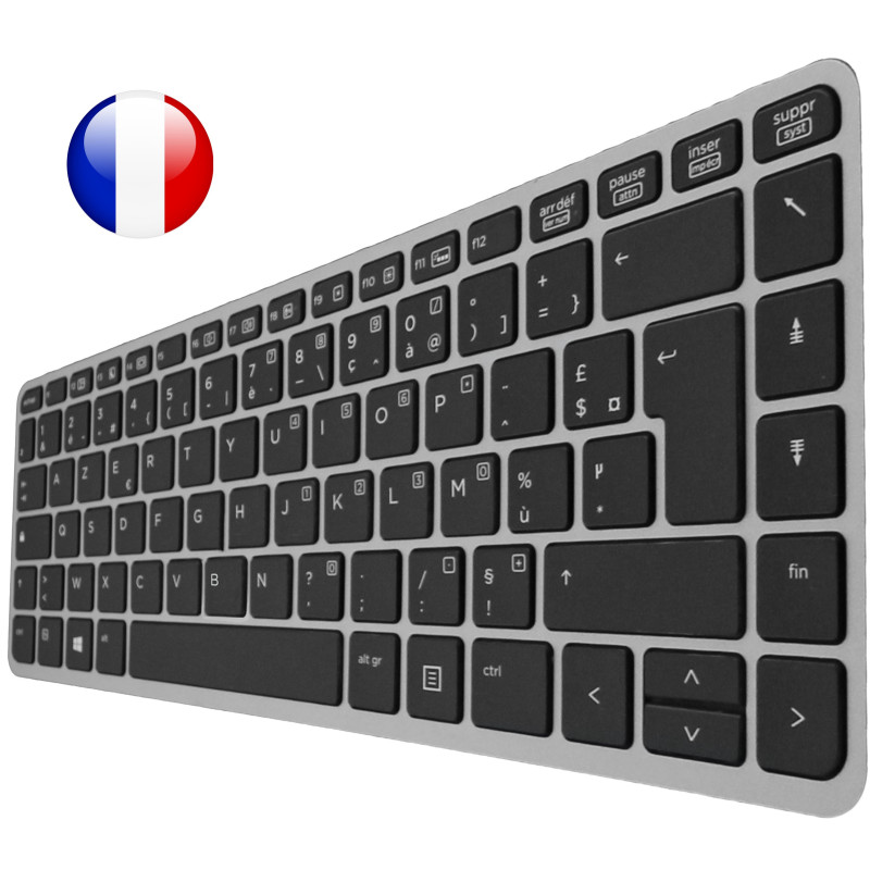 /!\Clavier FR pour HP EliteBook 840 G1 / 840 G2 / 845 G2 - Français Azerty /!\Clavier FR pour HP EliteBook 840 G1 / 840 G2 / 845 G2 - Français Azerty