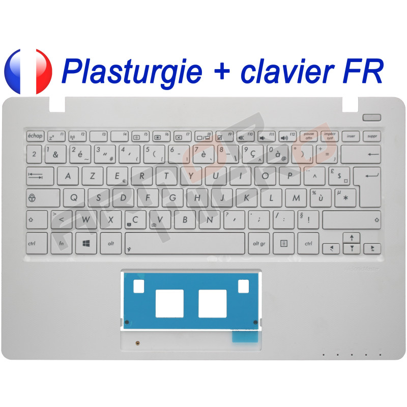 /!\Plasturgie + Clavier FR pour ASUS VivoBook F200C F200CA F200L F200LA F200M F200MA Original Français Azerty