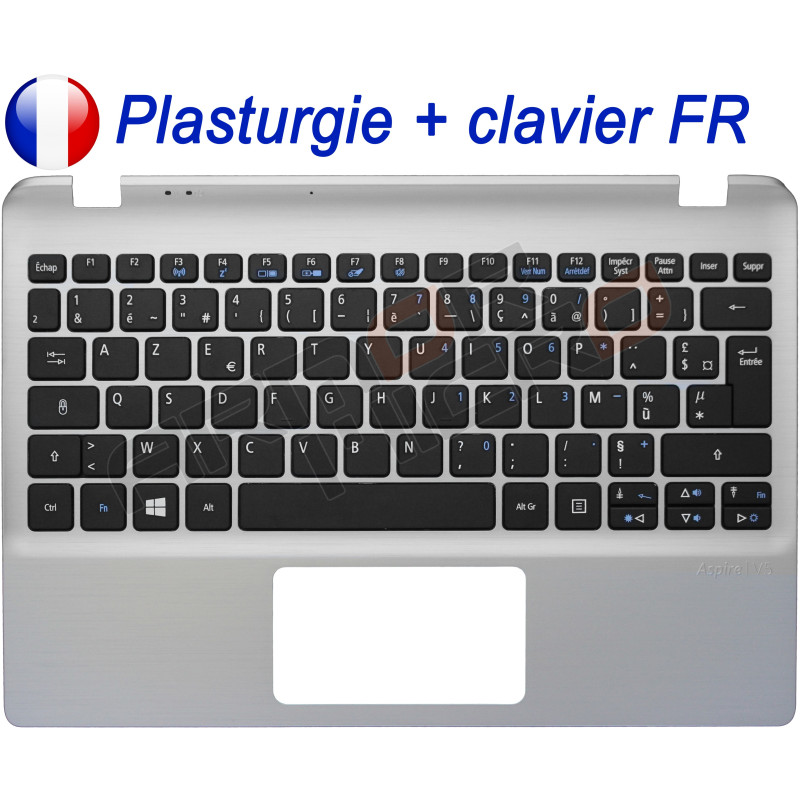 /!\Clavier Plasturgie + ACER Aspire V5-122P MS2377 Français Azerty