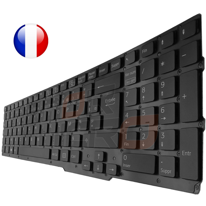 Clavier SONY Vaio SV-S15 SVS15 / SVS1511 SVS1512 SVS1513 Français Azerty Clavier SONY Vaio SV-S15 SVS15 / SVS1511 SVS1512 SVS1513 Français Azerty